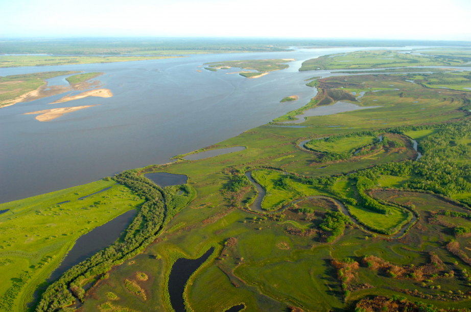 Уровень воды в реках Хабаровского края падает