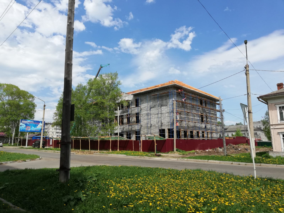 Строительство Центра культурного развития продолжается в Николаевске-на-Амуре