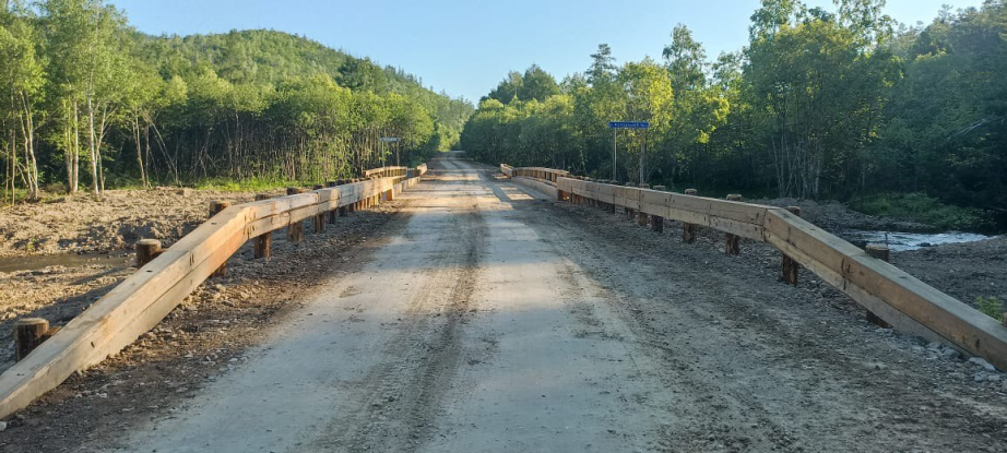 Четыре моста сдали после ремонта в рамках нацпроекта «Безопасные качественные дороги» в Хабаровском крае