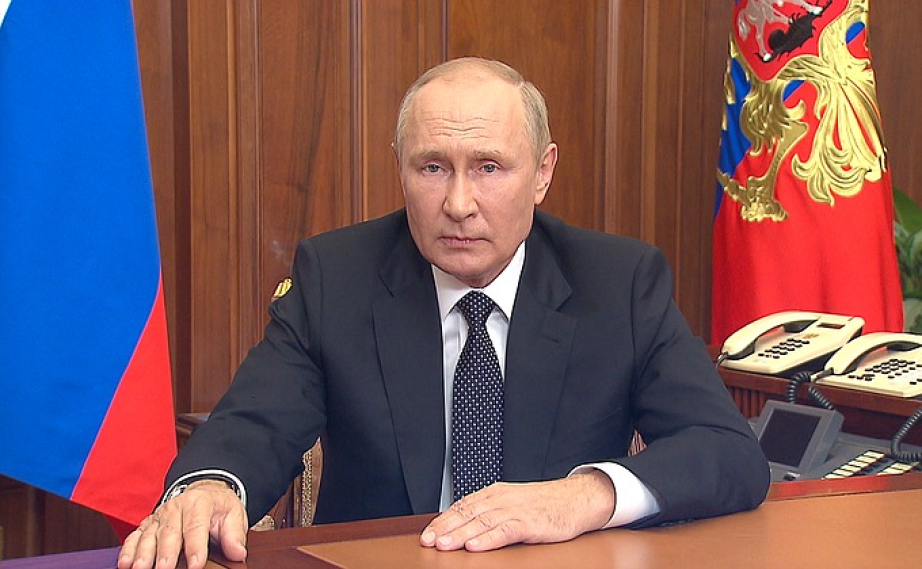 Президент России поддержал решение Донбасса, Запорожской и Херсонской областей о проведении референдума