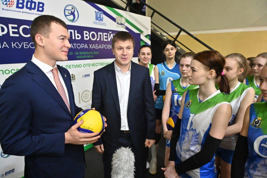 Михаил Дегтярев: профессиональный волейбол вернется в Хабаровский край