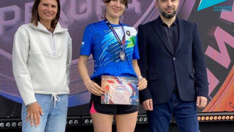 Спортсменка края установила рекорд на «Играх ГТО»